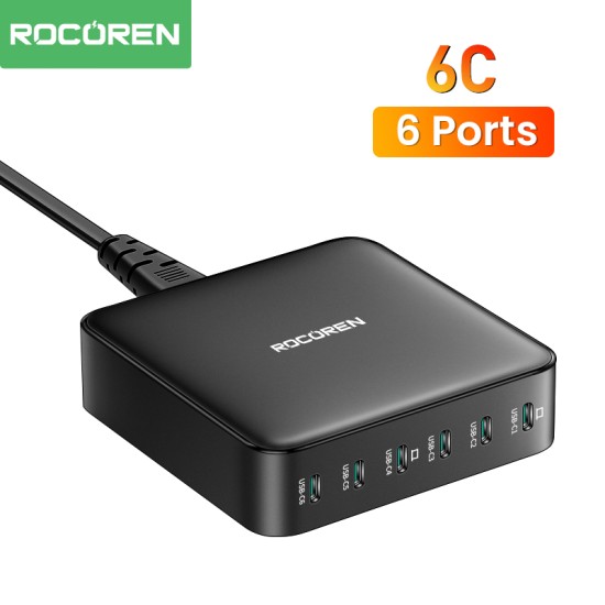 Rocoren 150W  Desktop Fast Charger Station 6C