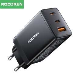 Rocoren 65W GaN Pro Fast Charger（2C+1A)