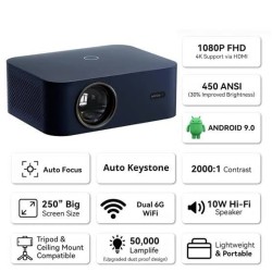 Wanbo X2 Max 450 ANSI Lumen Auto Focus Android Projector