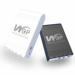 WGP Mini DC UPS for wifi router + onu 10 Hours power backup 10400MAH (5v,9v, 12 Output)