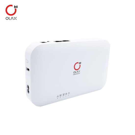 OLAX POE D6 power supply power bank Smart UPS DC 5V 9V 12V Output 20000mah 74WH Battery Capacity Portable UPS Backup