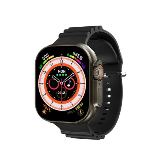 Hk9 Pro Amoled Smartwatch With ChatGPT - Black